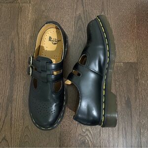 Dr. Martens Black Leather Loafers